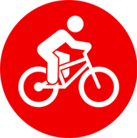 Symbol 1 Fahrrad